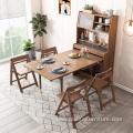 Wooden folding extend cabinet Foldable Dining Table